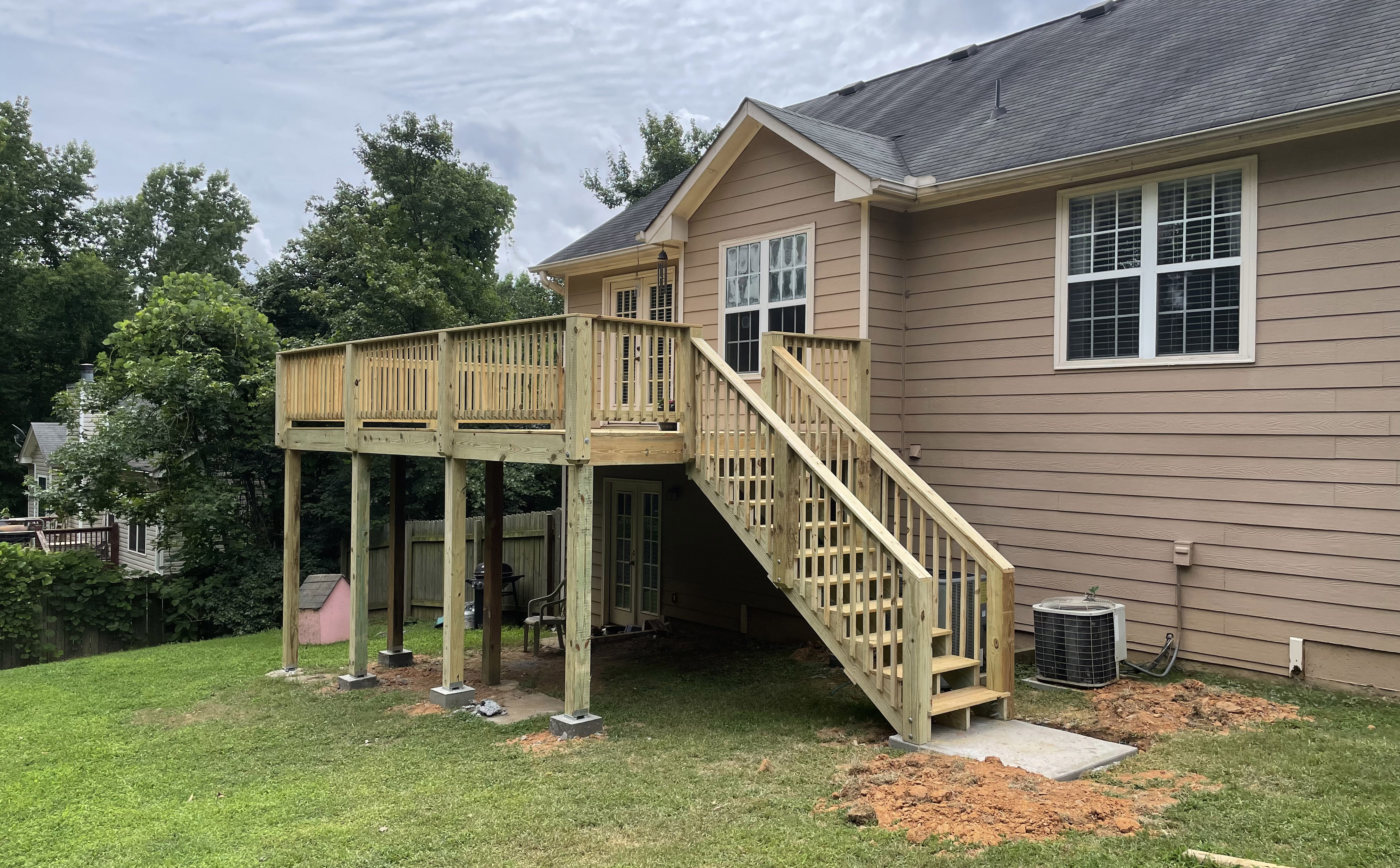 Source One Residential Deck Construction